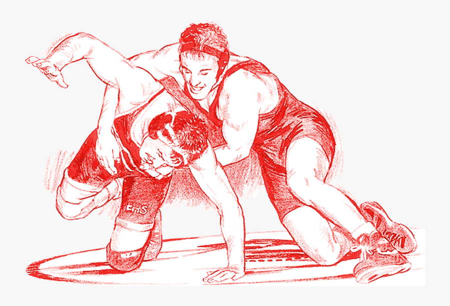 55844 - Wrestling Png, Transparent Clipart