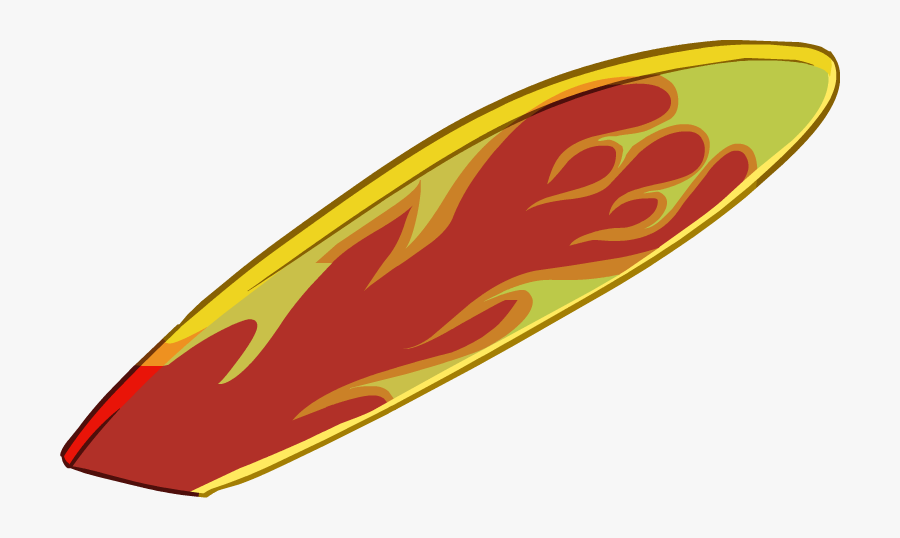 Image Fire Png Wiki Transparent Background Cartoon Surfboard