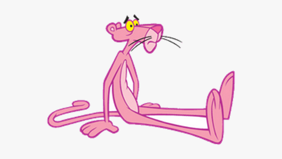 Pink Panther Clipart Transfer Decal - Cartoon Network Shows Aesthetic, Transparent Clipart