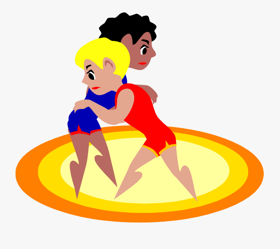 wrestler animated gif in cartoon free transparent clipart clipartkey