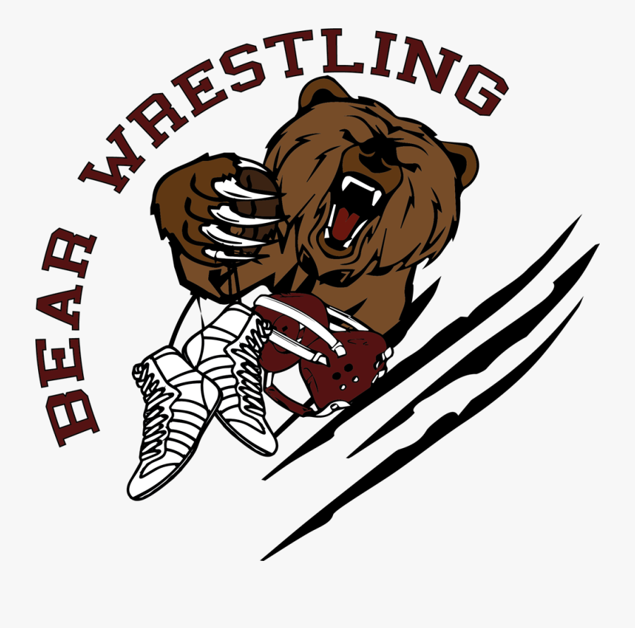 Colors Clipart Wrestling - Bears High School Logo Psja, Transparent Clipart