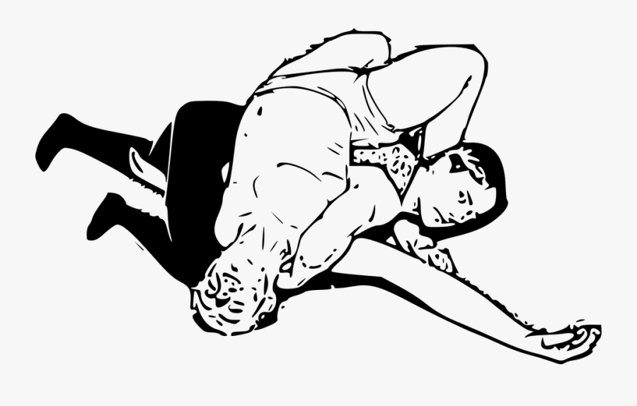 Wrestling, Transparent Clipart