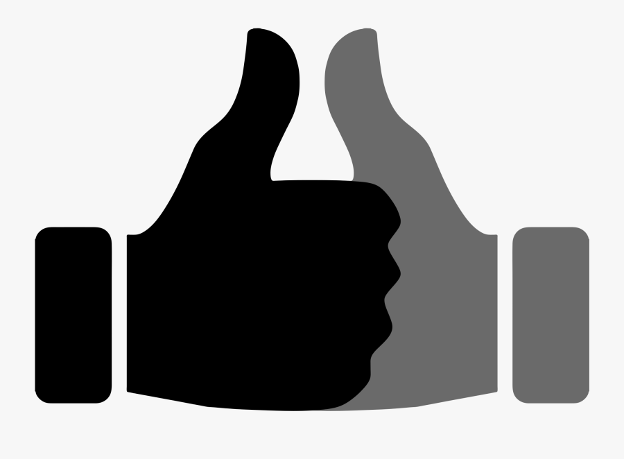 Thumb Wrestling - Transparent Green Thumbs Up, Transparent Clipart