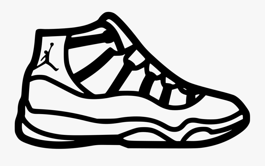 Shoe,footwear,black And White,athletic Shoe,walking - Air Jordan Icon