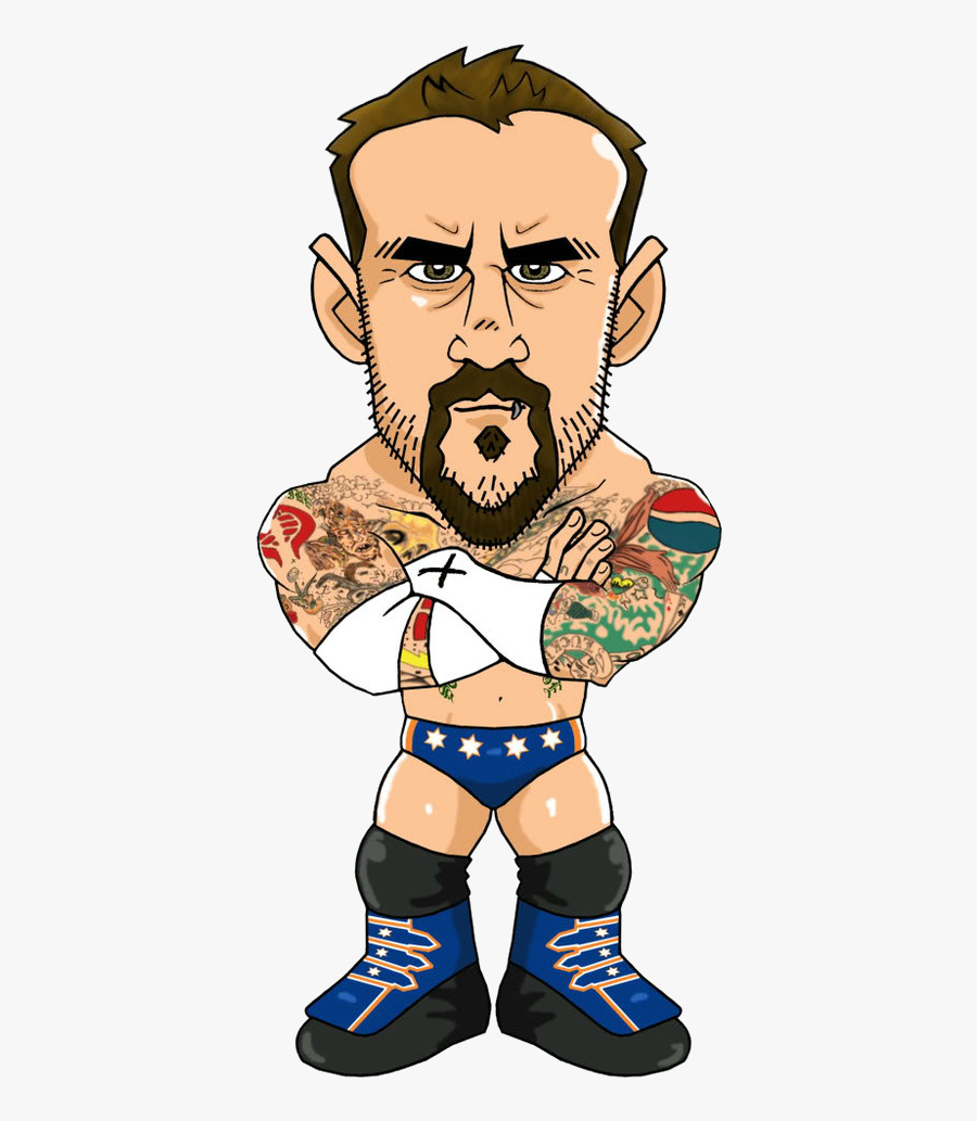 - Wwe Cartoon Cm Punk , Transparent Cartoons - Cm Punk Cartoon, Transparent Clipart