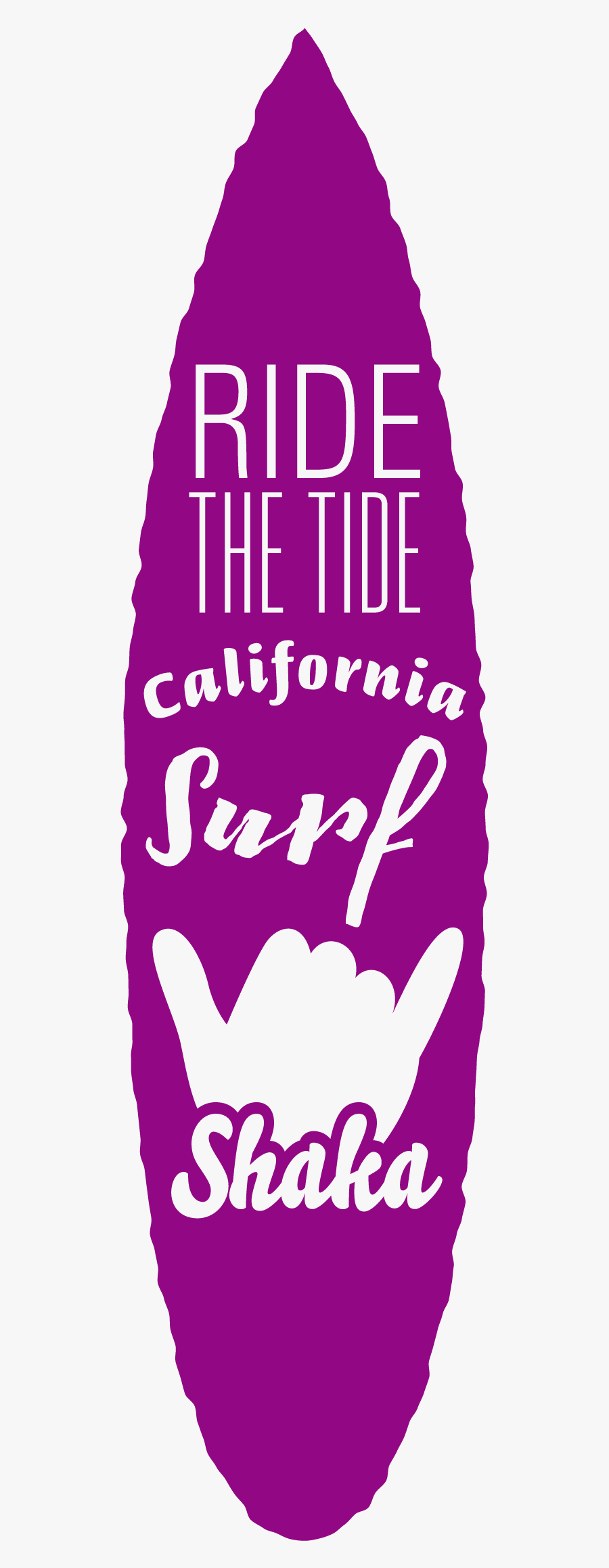 Surfing Logo Surfboard Decal Summer Beach Transprent - Poster, Transparent Clipart