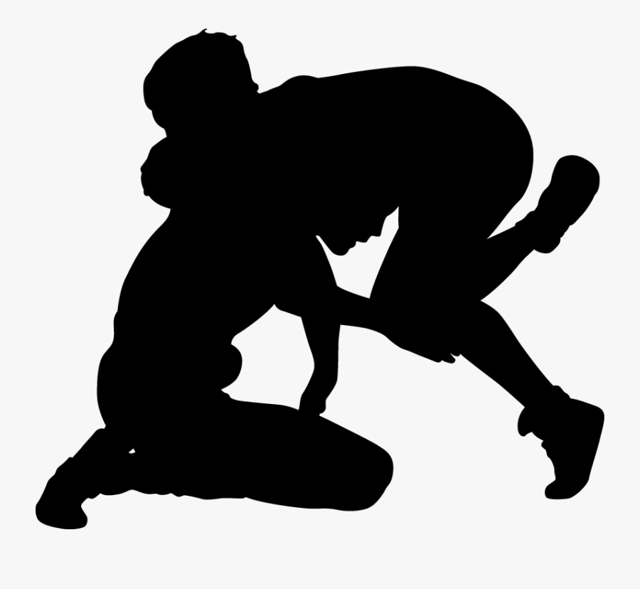 Wrestling Grappling Wall Decal Sport - Grappling Black & White, Transparent Clipart