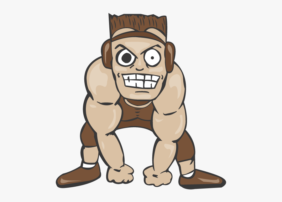 Falcon Clipart Wrestling - Cartoon Wrestling, Transparent Clipart