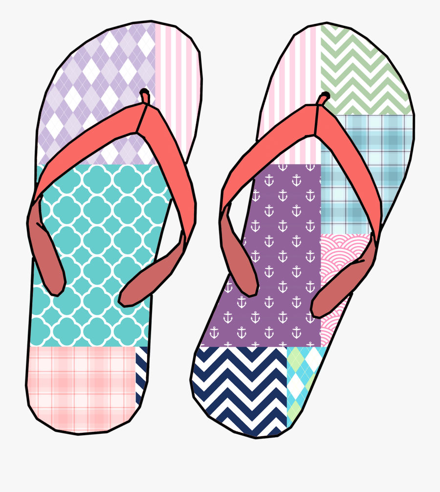 Transparent Flip Flop Clip Art - Carseat Canopy, Transparent Clipart