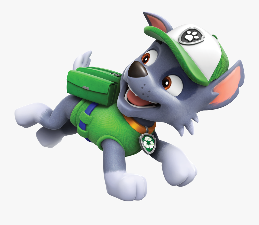 Paw Patrol Rubble Png - Rocky Paw Patrol Clipart, Transparent Clipart