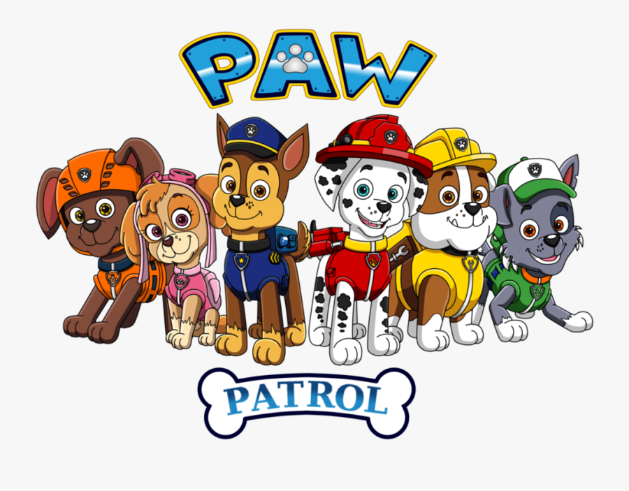 Number Clipart Paw Patrol - Happy Birthday Paw Patrol 5, Transparent Clipart