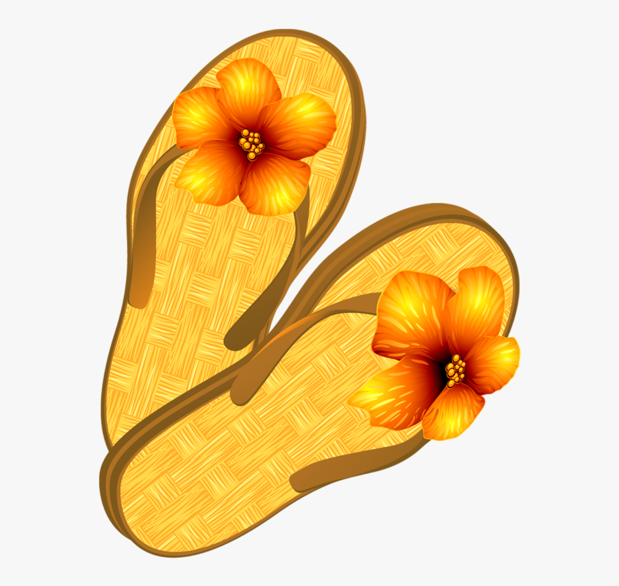 Flip-flops Vector Black And White - Shoe, Transparent Clipart