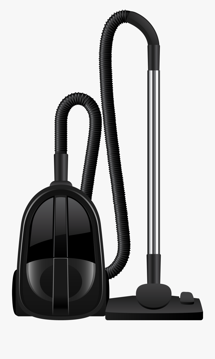 Black Vacuum Cleaner Png Clipart - Vacuum Cleaner Clipart Png, Transparent Clipart