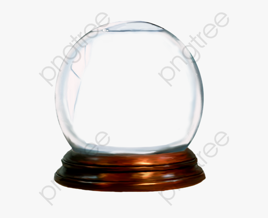 Glass Ball Ornament - Empty Snow Globe Png, Transparent Clipart