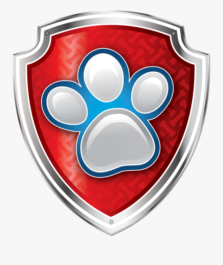 Paw Patrol Pup Badge, Transparent Clipart