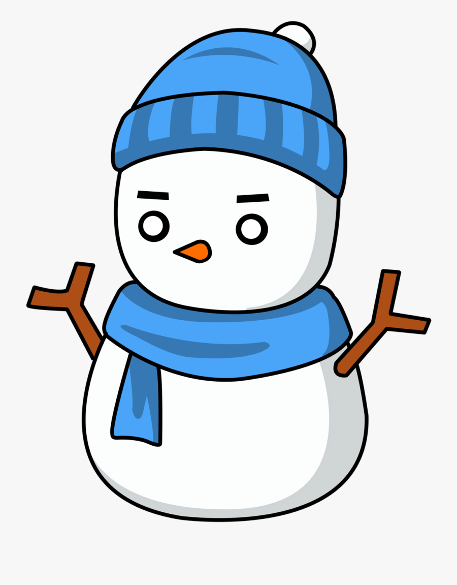 Animated Snowman Clipart - Chibi Frosty The Snowman, Transparent Clipart