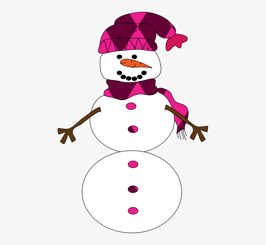 Snowman Clip Art Related Keywords - Pink Snowman Clip Art, Transparent Clipart