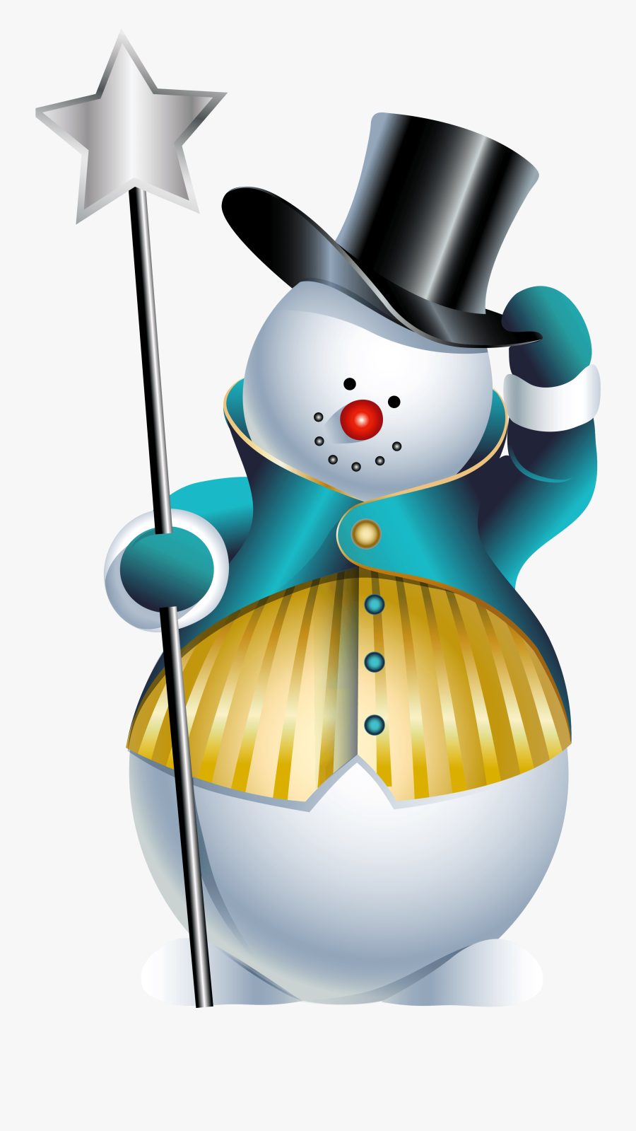 Snowman Clipart Rustic, Transparent Clipart