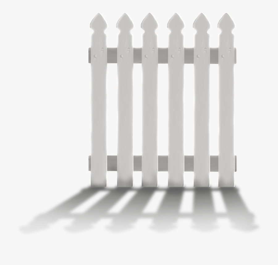 Fence With Shadow Png Clipart - Fence Png Transparent Png, Transparent Clipart