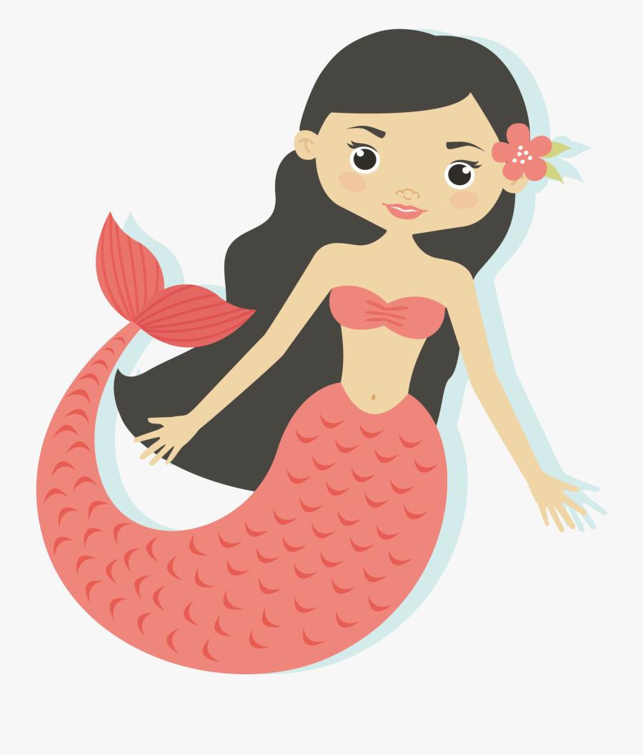 Cartoon Mermaid Png, Transparent Clipart