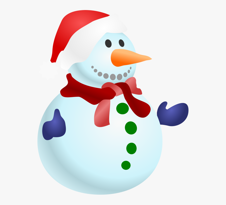 Christmas Snowman Clip Art - Christmas Day, Transparent Clipart