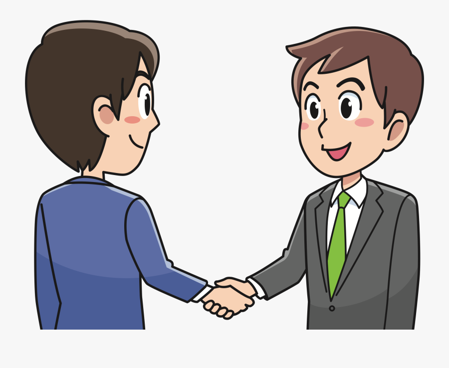 Handshake Computer Icons Download Businessperson - Clipart Of People Shaking Hands, Transparent Clipart