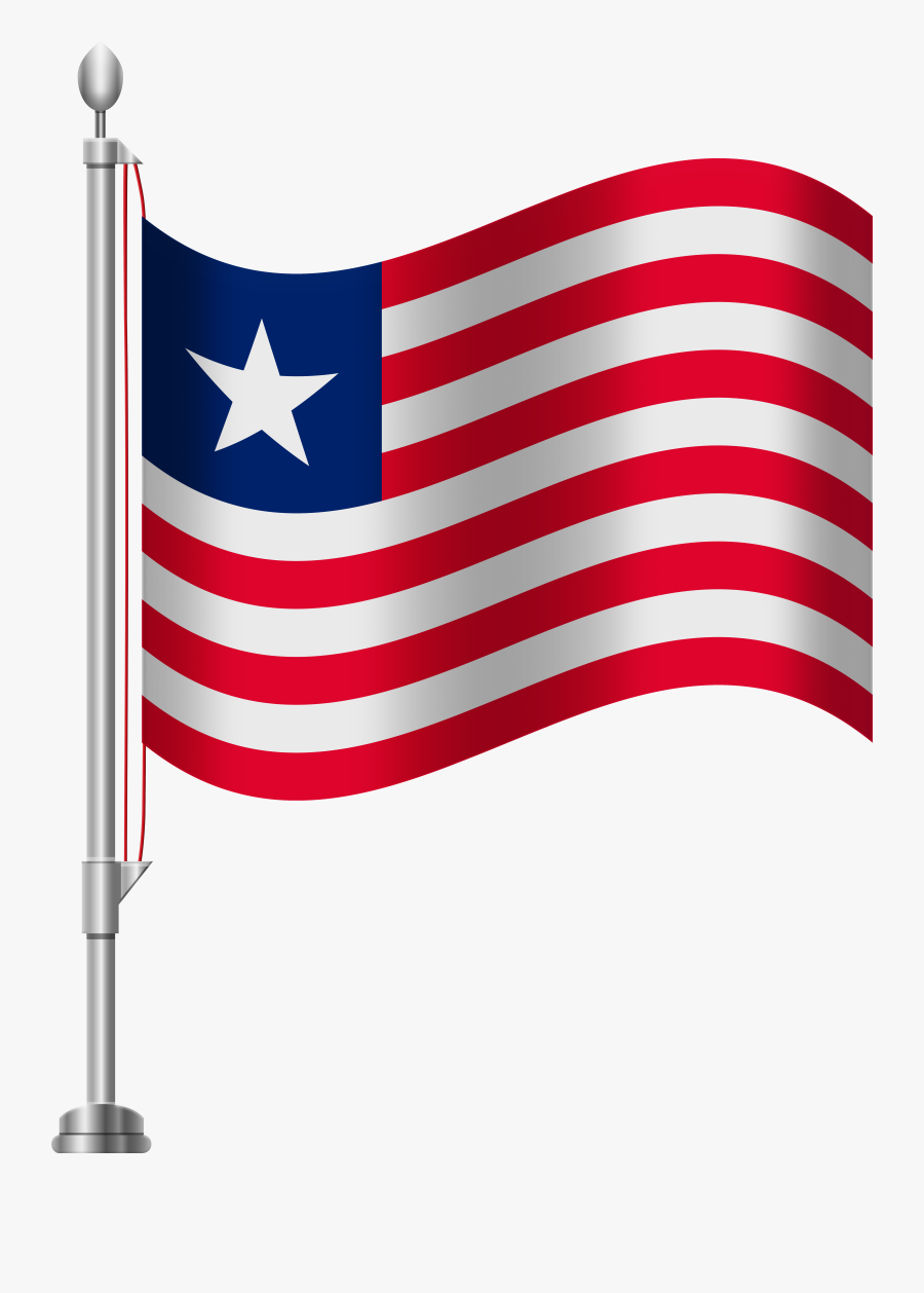 Liberia Png Clip Art - Puerto Rico Flag Transparent, Transparent Clipart