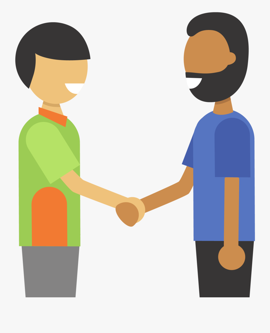Clip Library Payment Integrity Responsibilities - Two People Holding Hands Clipart, Transparent Clipart