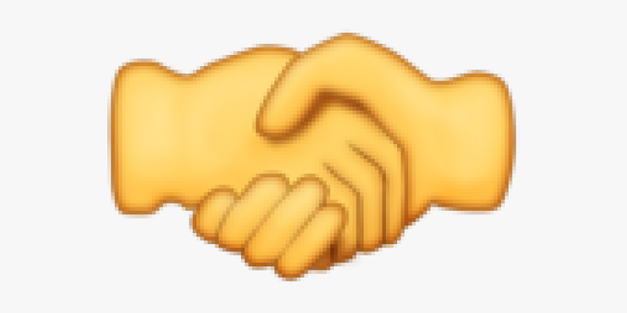 Handshake Emoji Png, Transparent Clipart