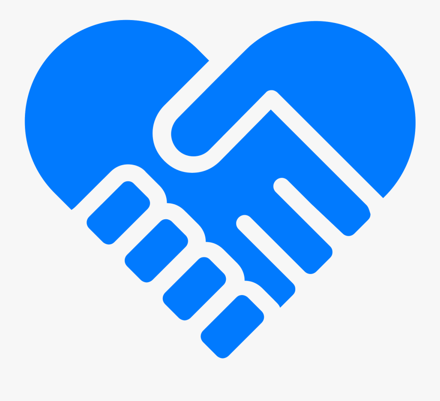 Heart Icons Handshake - Advocacy Icon, Transparent Clipart