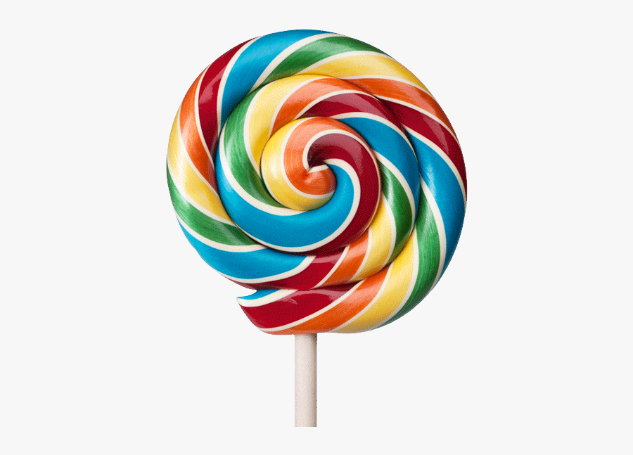 Large Colourful Lollipop Transparent Png - Lollipop Image Png , Free ...