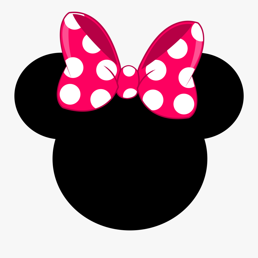 Lollipop Clipart Mickey Mouse Ear - Minnie Mouse Head Clipart, Transparent Clipart