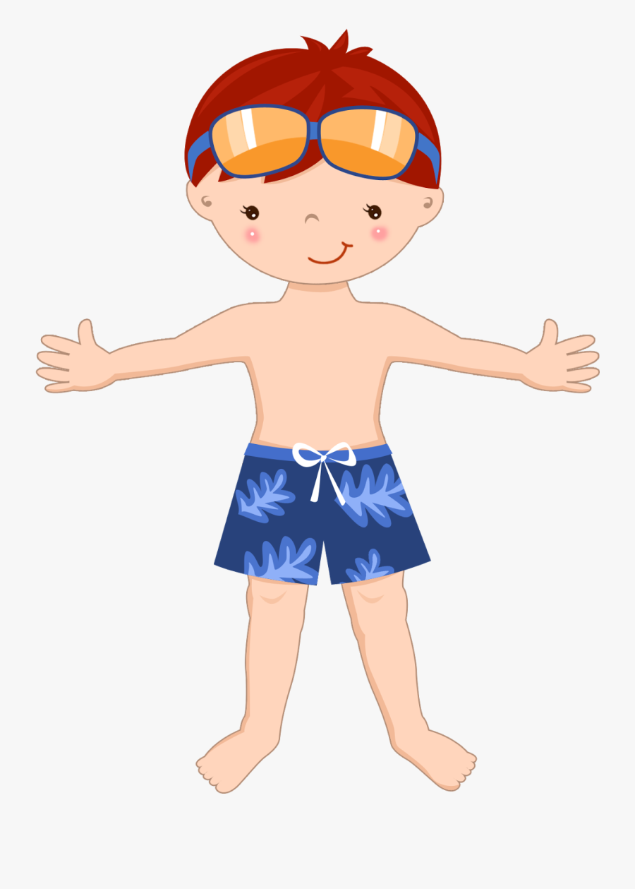 Sea Clipart Swimming Pool - Beach Boy Clipart, Transparent Clipart