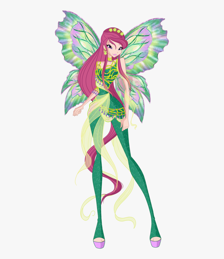 Fairy Clipart Clothes - Roxy World Of Winx, Transparent Clipart
