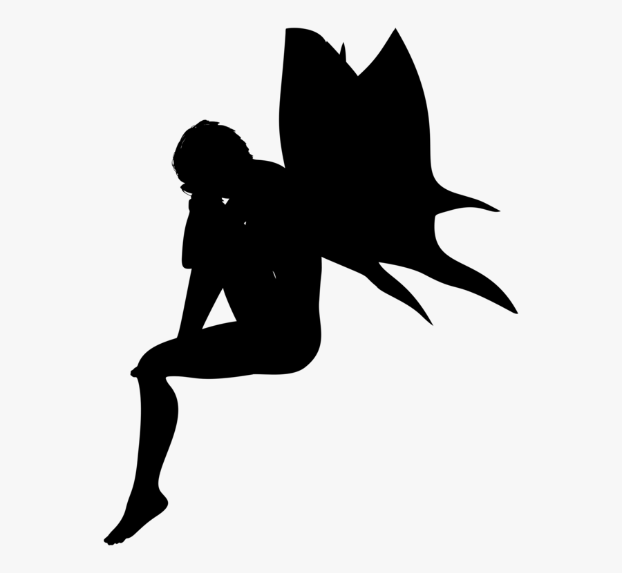 Tinker Bell Disney Fairies Fairy Clip Art - Fairy Silhouette Vector Png, Transparent Clipart