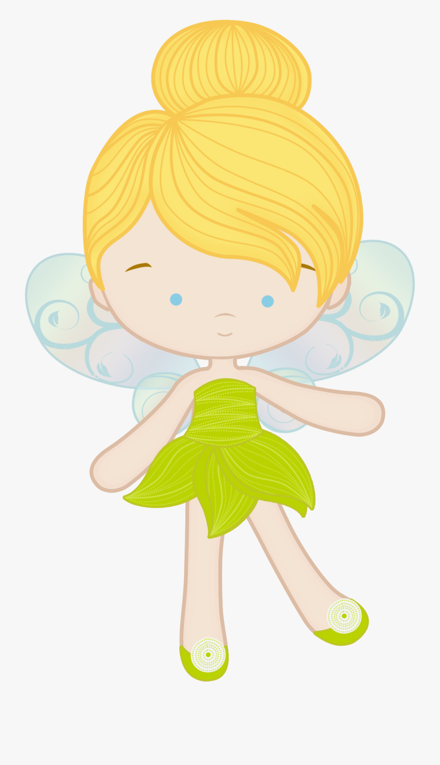 Princesas E Pr Ncipes - Baby Tinkerbell Png, Transparent Clipart