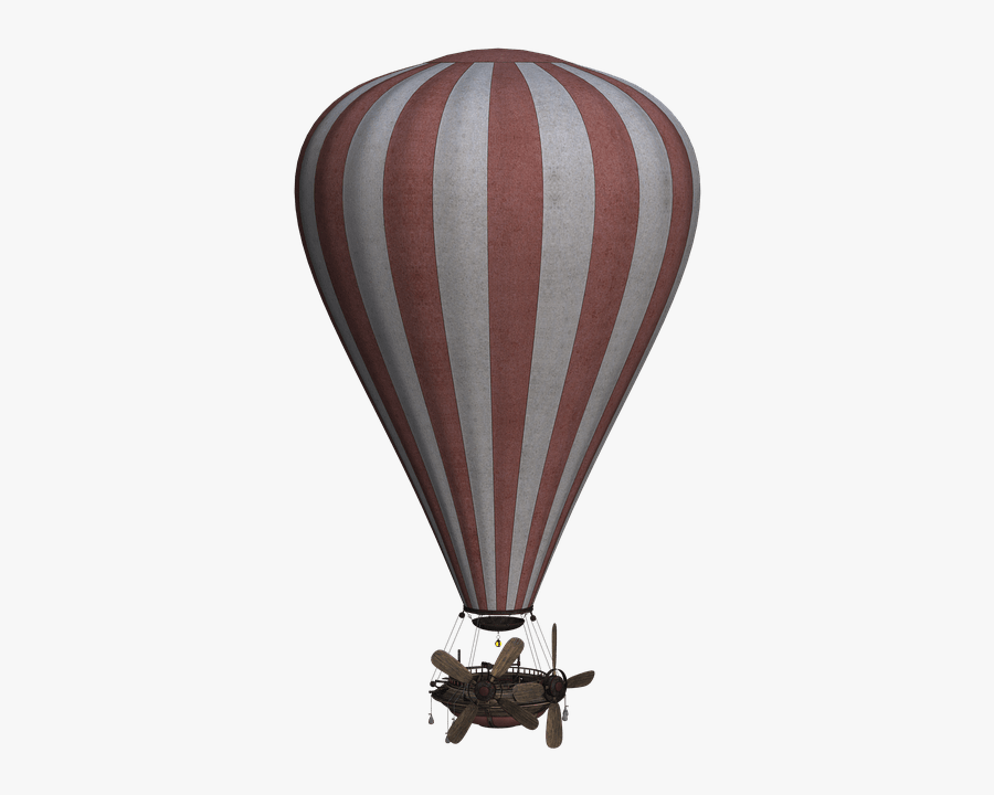 Hot Air Simple Transparent - Old Hot Air Balloon Png, Transparent Clipart