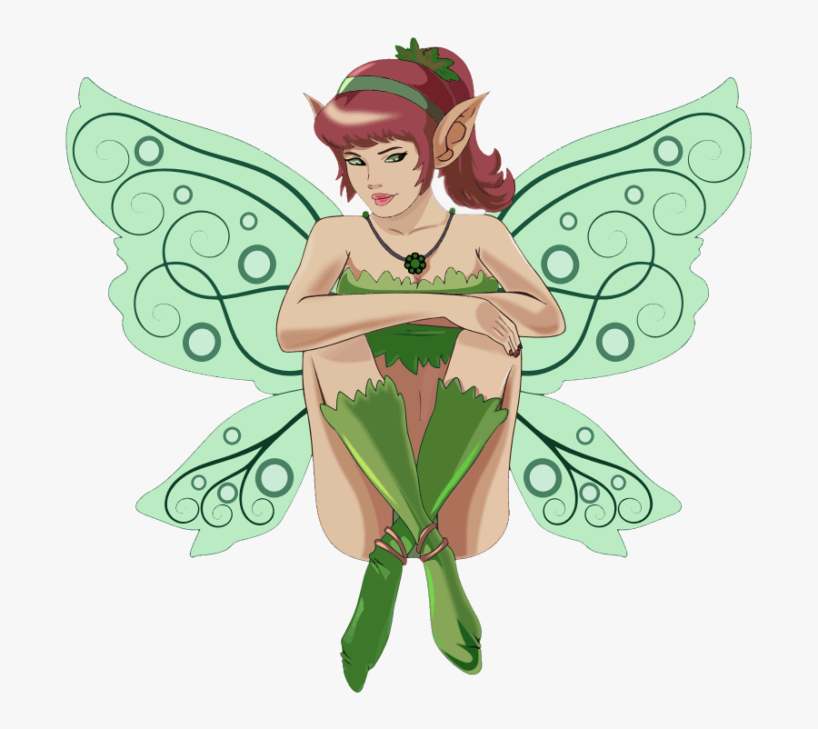 Cartoon, Creature, Fairy, Female, Fiction, Flying, - Public Domain Free Fairy, Transparent Clipart