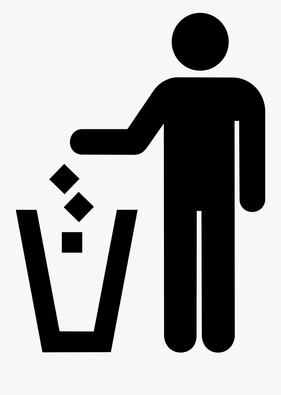 trash icon clipart png download printable trash sign
