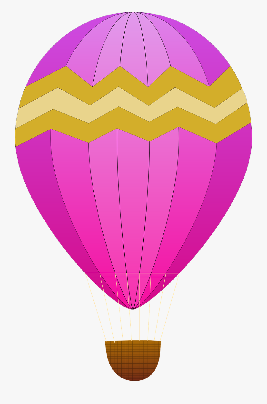 Purple,hot Air Ballooning,hot Air Balloon - Hot Air Balloon Clip Art, Transparent Clipart