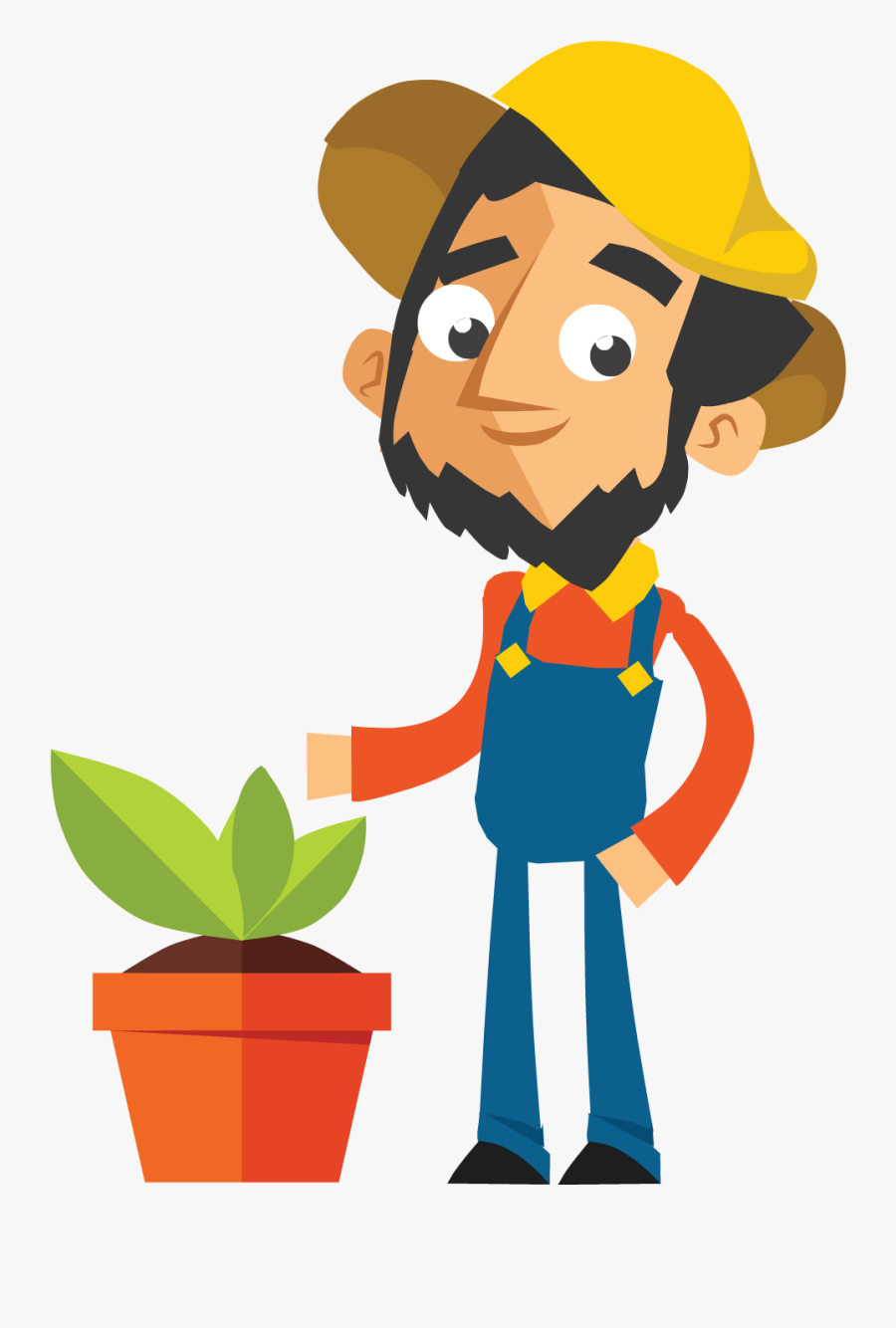 Transparent Animation Clipart Free - Farmer Png , Free Transparent