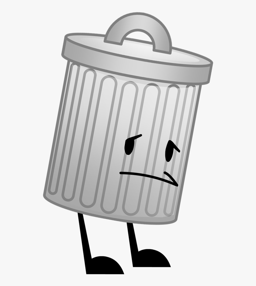 Trash Clipart Bfdi - Object Shows Trash Can, Transparent Clipart
