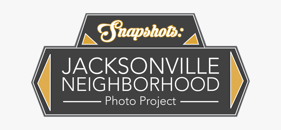Jacksonville Neighborhood Photo Project Logo - Sign, Transparent Clipart