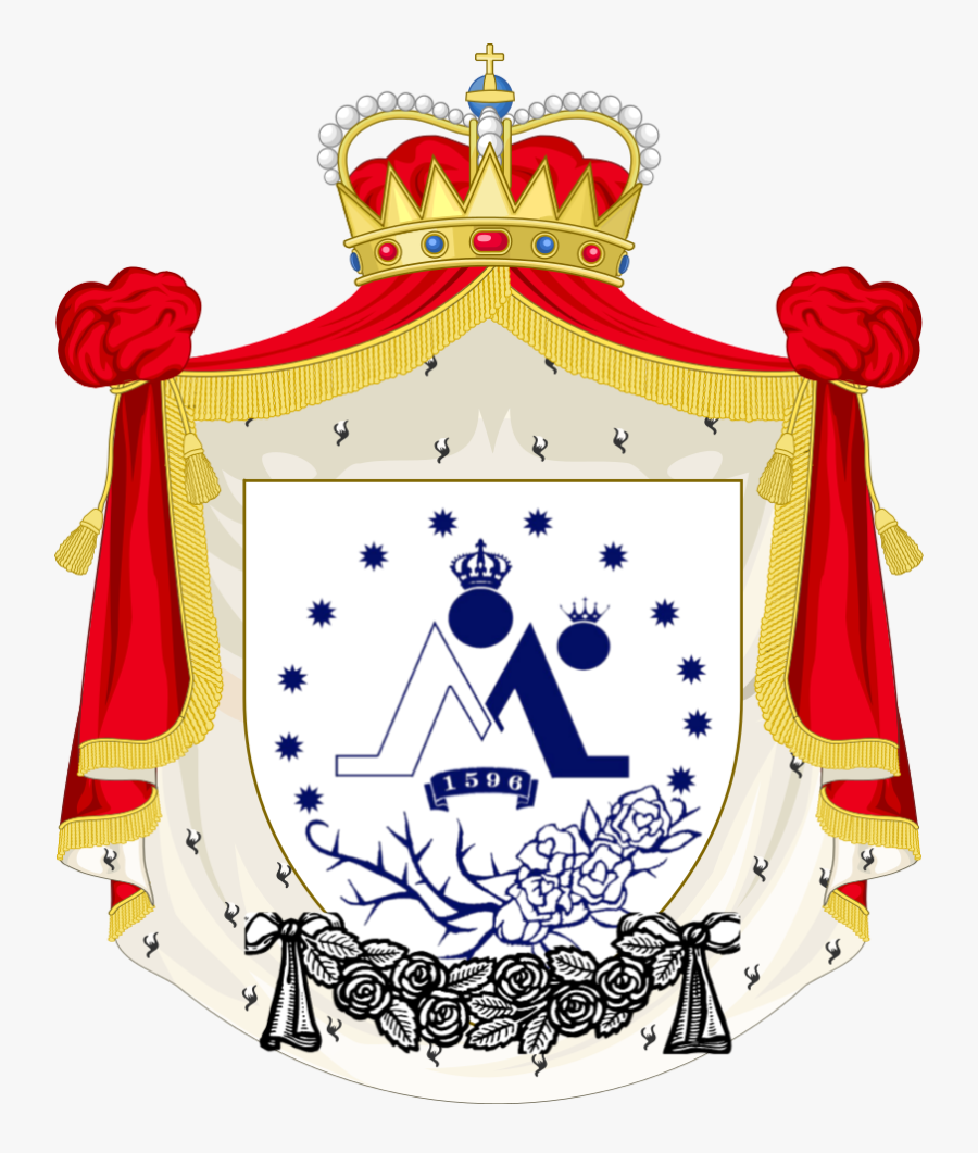 Society Of The White Rose Of The Most Holy Virgin Of - Coat Of Arms Bonaparte, Transparent Clipart