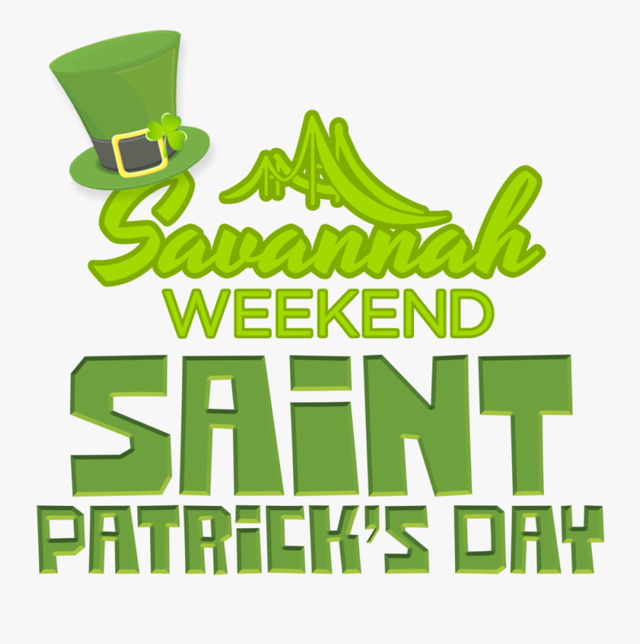 Savannah Saint Patricks Day, Transparent Clipart