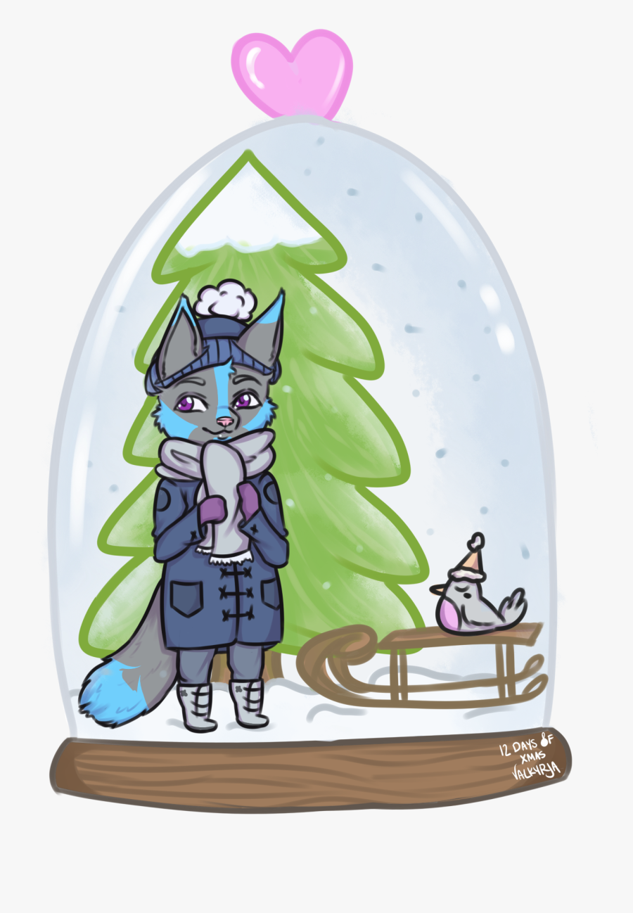 [com] Snow Globe Ych, Transparent Clipart