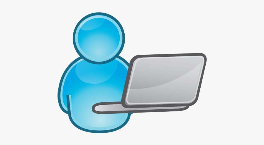 Computer User Clip Art, Transparent Clipart