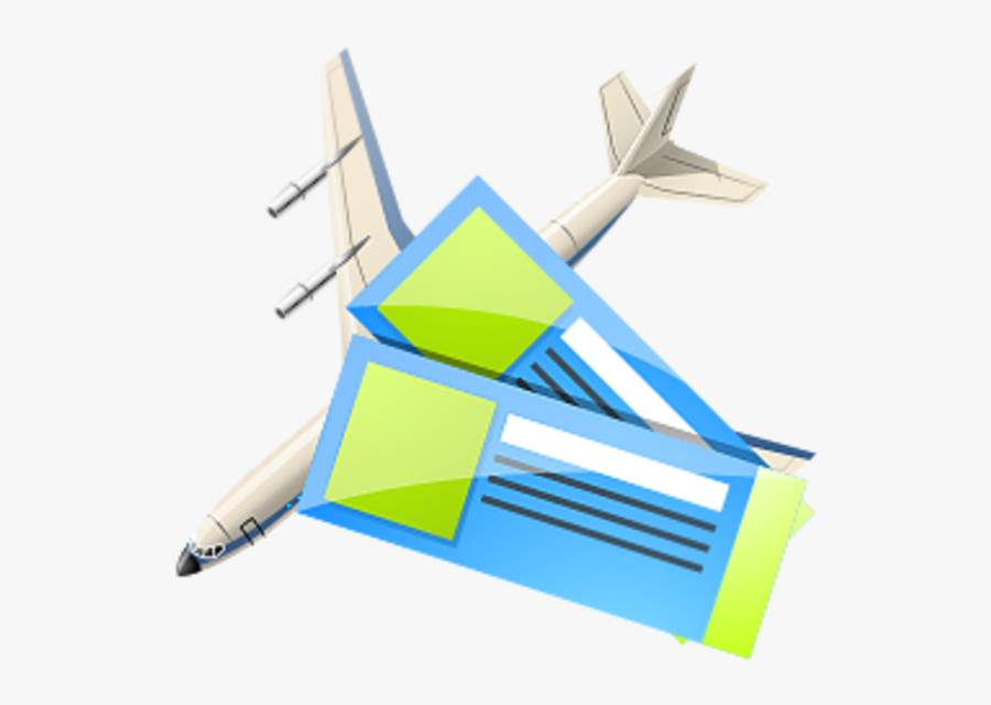 Air Tickets Icon - Travel Icon, Transparent Clipart