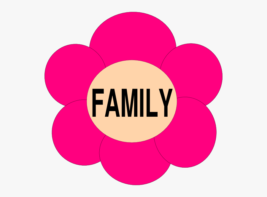 Pink Family Clipart, Transparent Clipart