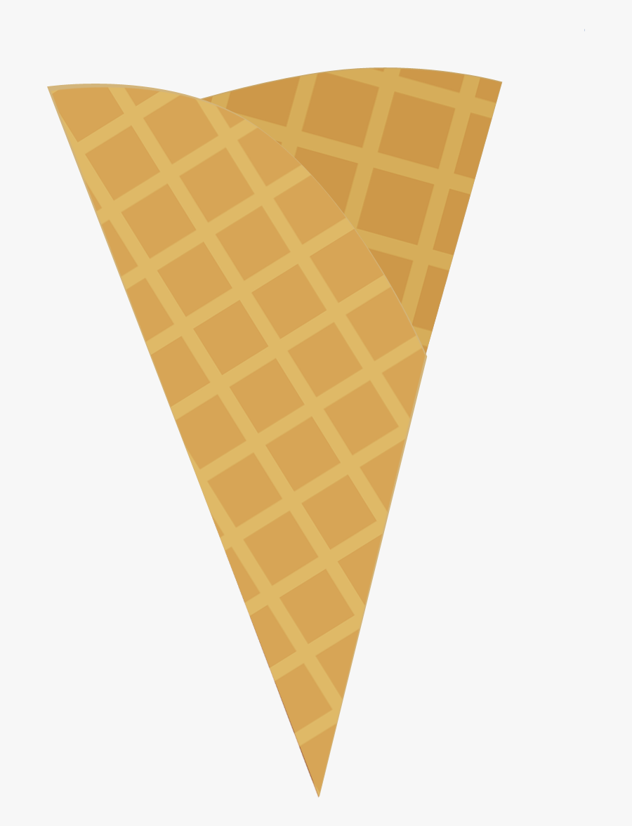 Ice Cream Cone, Transparent Clipart